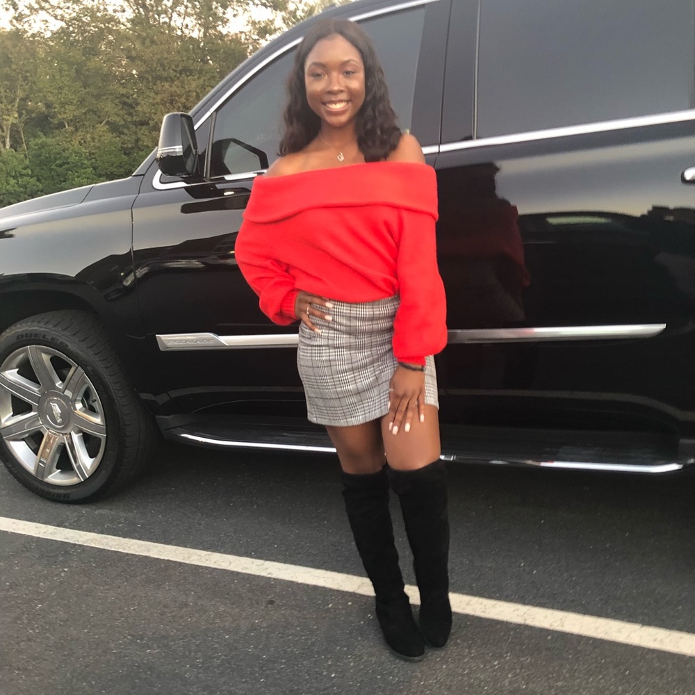 Plaid Mini Skirt